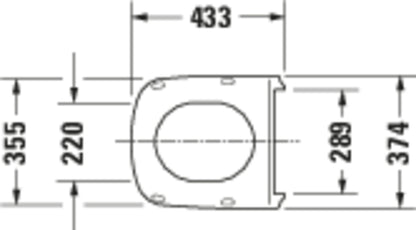 Duravit DuraStyle Toilet seat