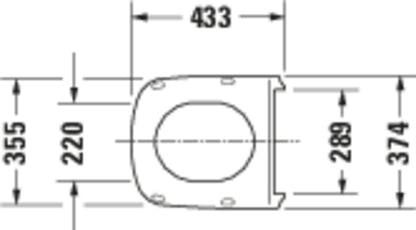 Duravit DuraStyle Toilet seat
