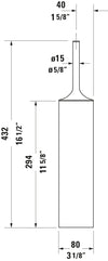 Duravit Starck T Brush set