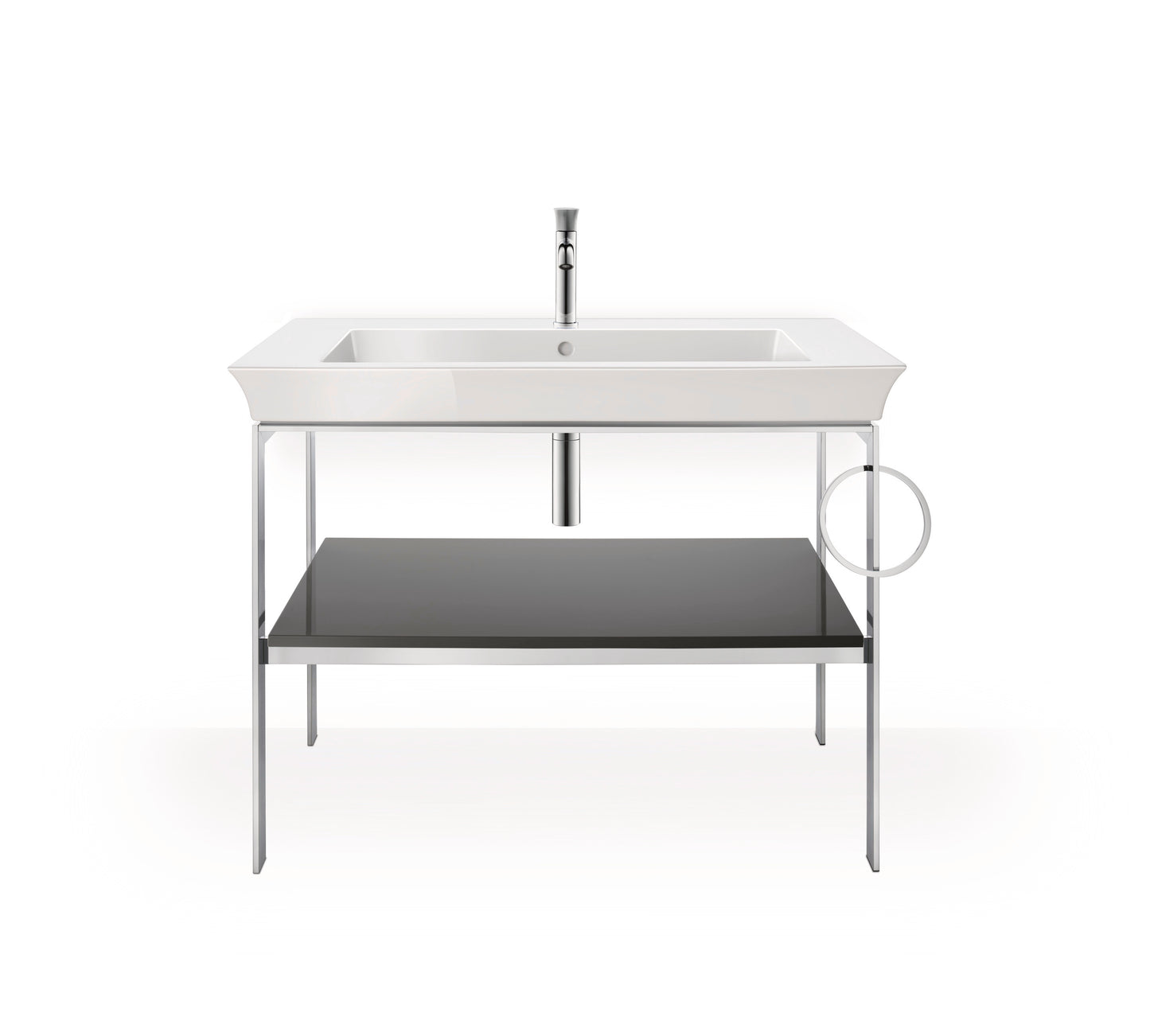 Duravit White Tulip Metal console