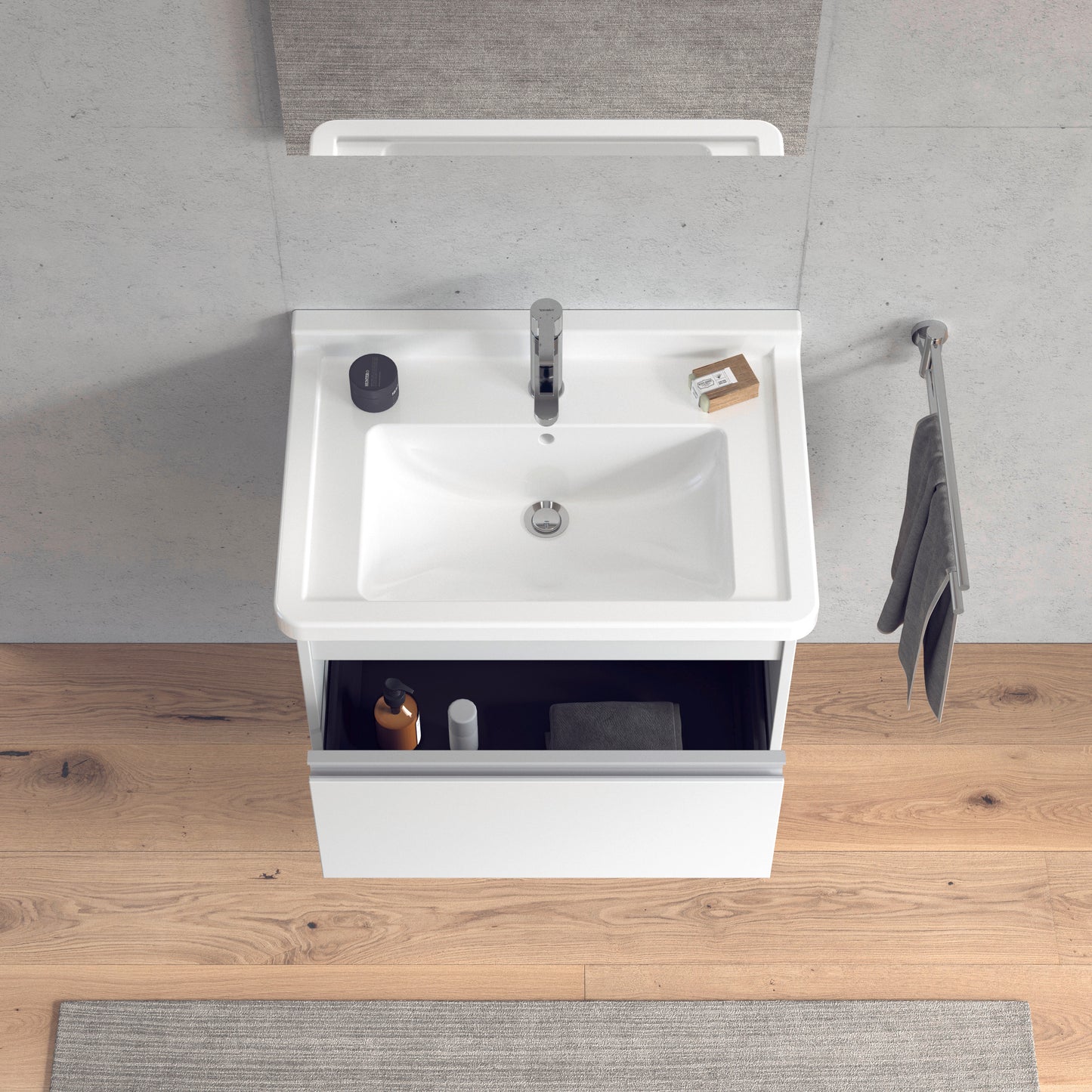 Duravit Ketho Vanity unit wall-mounted