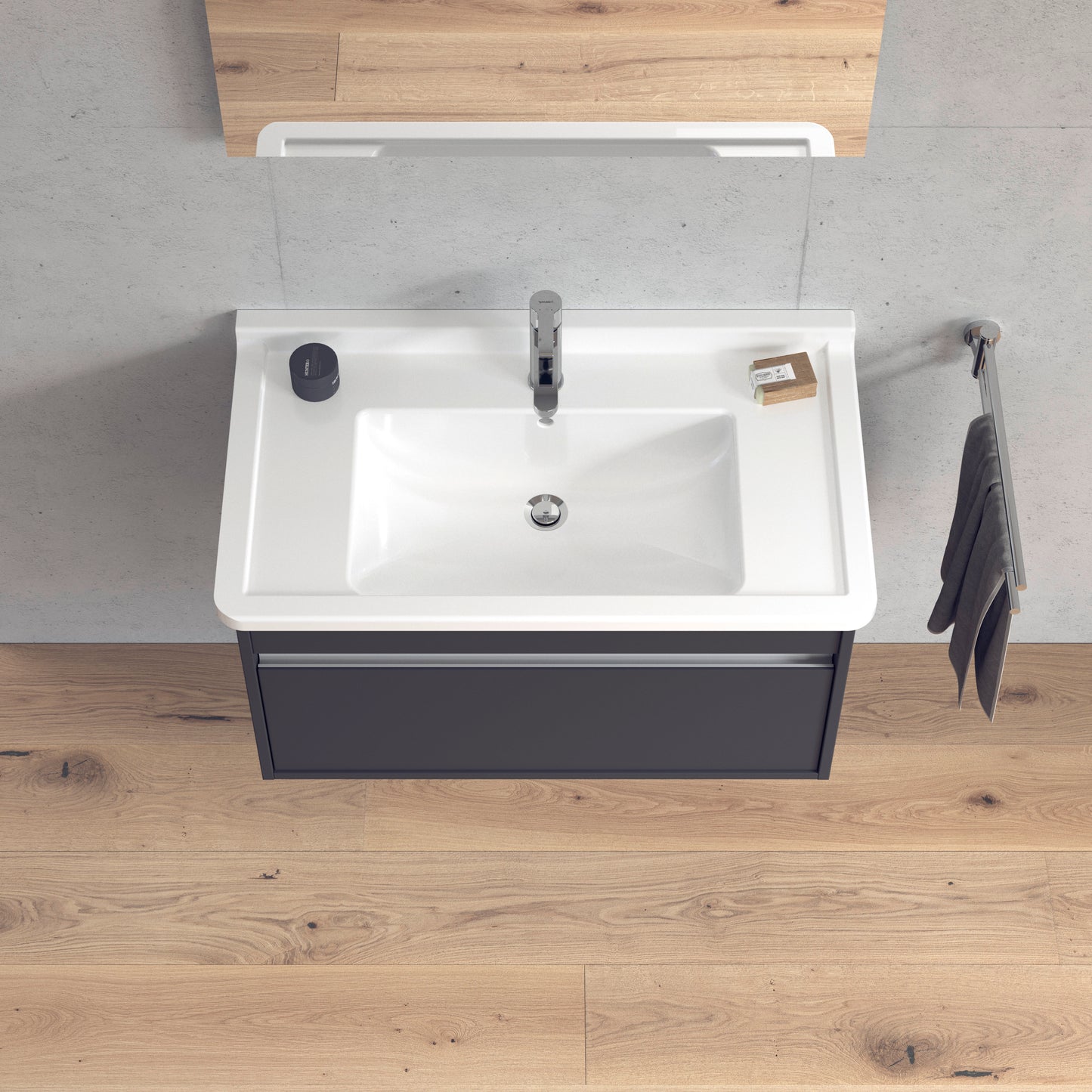 Duravit Ketho Vanity unit wall-mounted