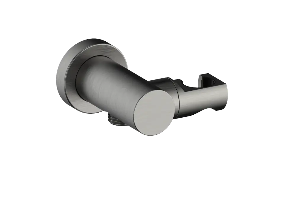 Kodaen Round wall elbow with holder, rotatable