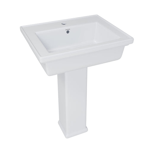 Contac Castlefield – F-1525A-4W – 4″ Pedestal Sink