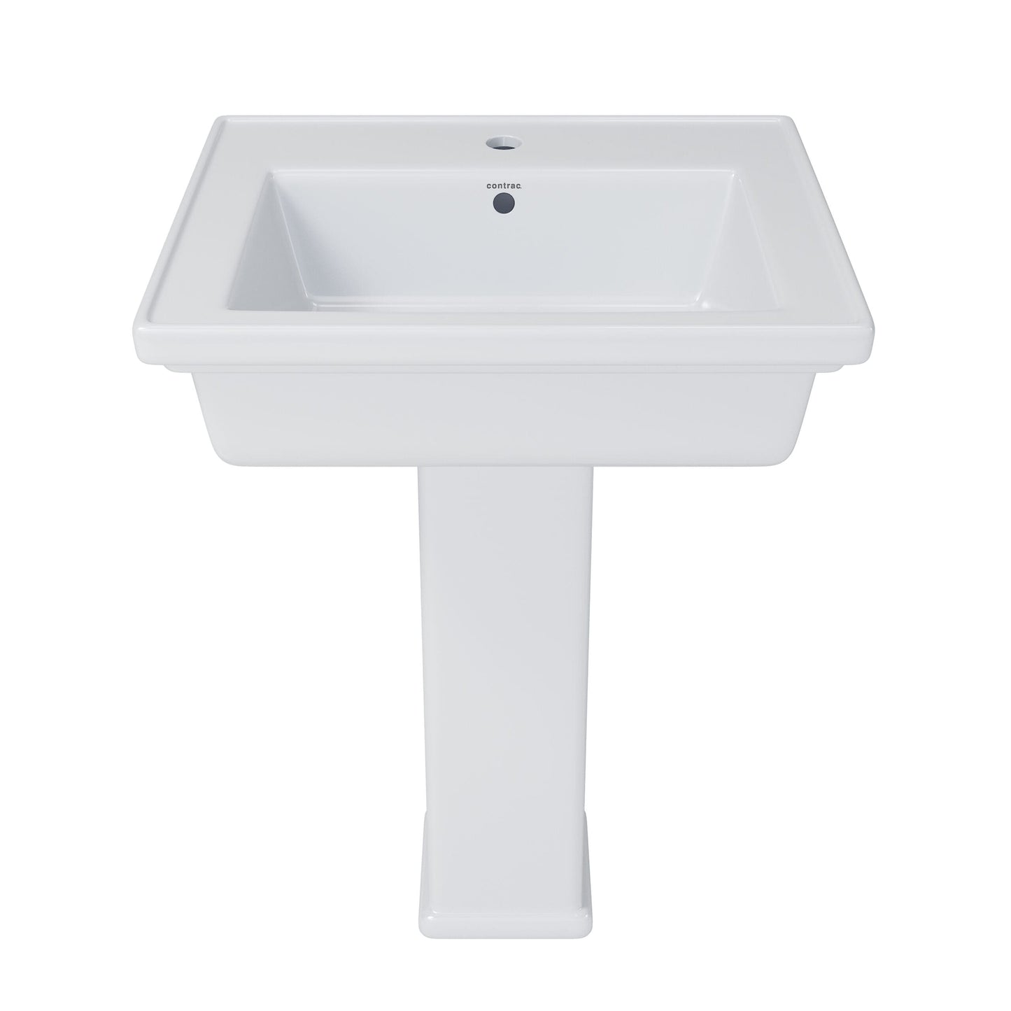 Contac Castlefield – F-1525A-4W – 4″ Pedestal Sink