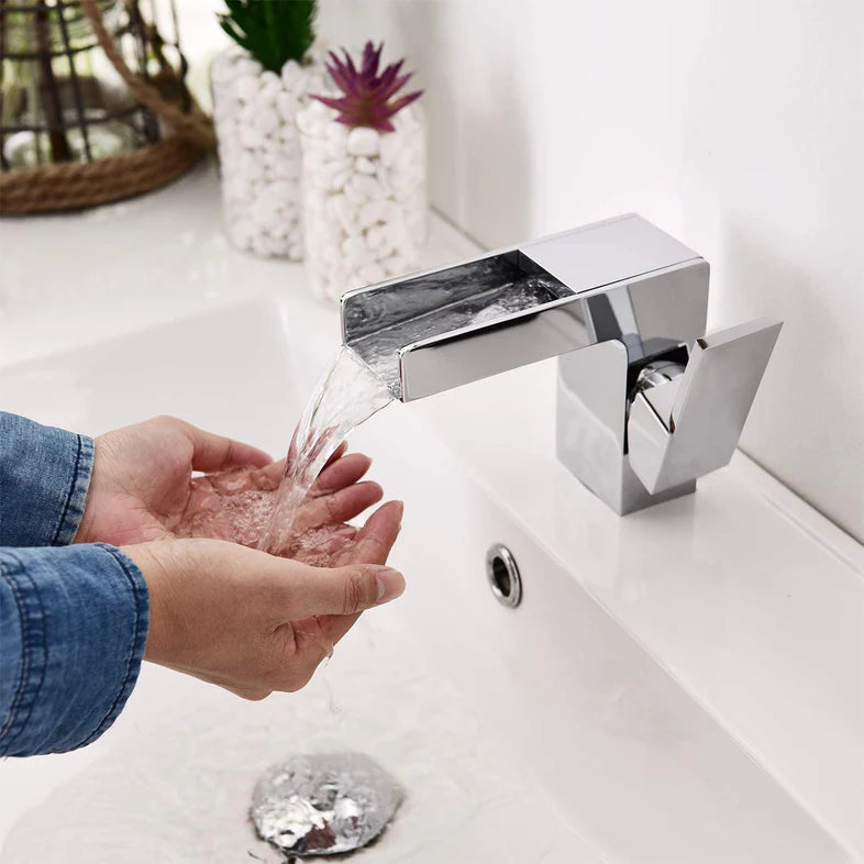 NIAGRA Single Hole Bathroom Faucet-F11101 - Golzar Home