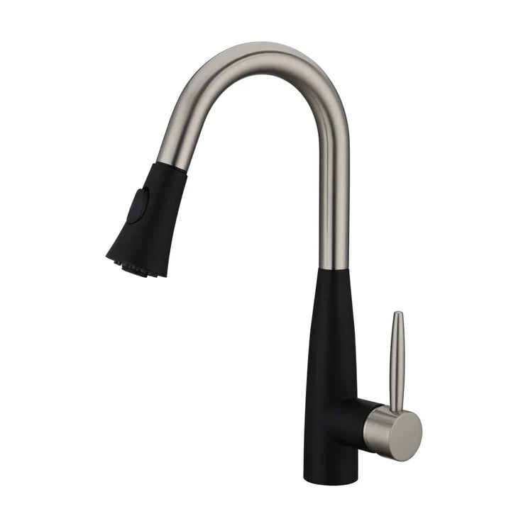 DAVISON Pull-down Dual Spray Kitchen Faucet - F23113