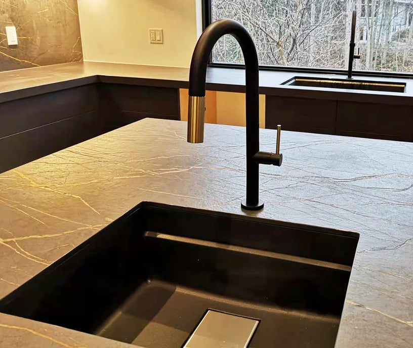 Elegante Pull-Down Dual Spray Kitchen Faucet