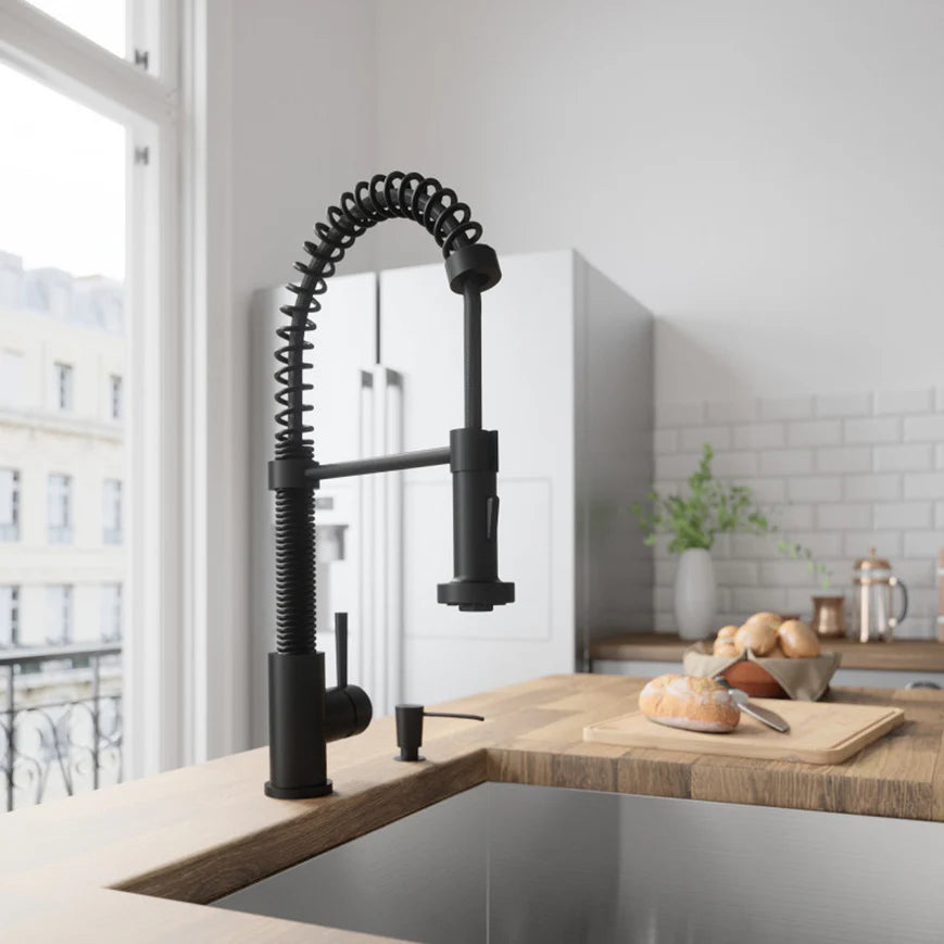EDISON Pull-out Dual Spray Kitchen Faucet - F25133