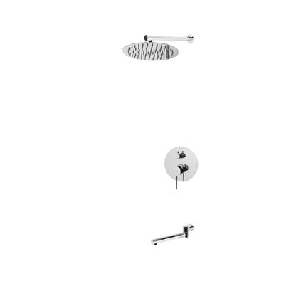 Two Way Pressure Balanced Shower System F54114-W12ZTS - Golzar Home