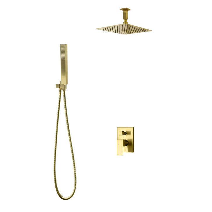Madison - Two Way Pressure Balanced Shower System - Fixed Hand Shower
