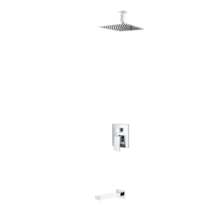 Two Way Pressure Balanced Shower System F54123-W12ZTS - Golzar Home