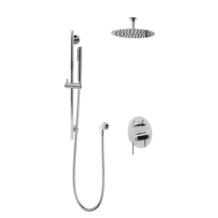 Three Way Pressure Balanced Shower System F54200-W10AZ - Golzar Home