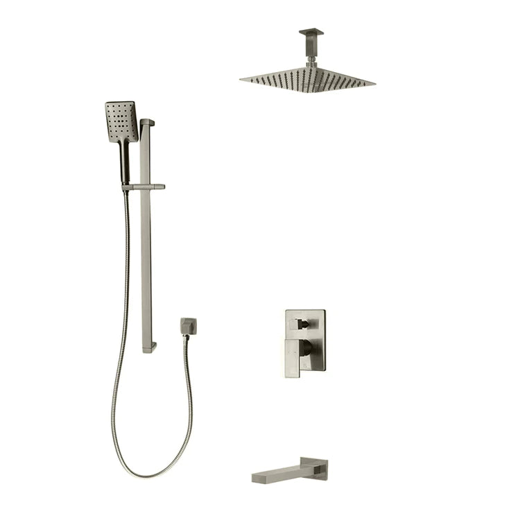 Three Way Pressure Balanced Shower System F55123-4C12ATS - Golzar Home