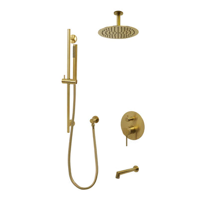 NOHO Three Way Pressure balanced Shower System - Kit 1 ( With Sliding Bar )