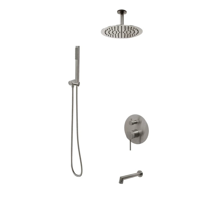 Three Way Pressure Balanced Shower System F55200-W10ATS - Golzar Home