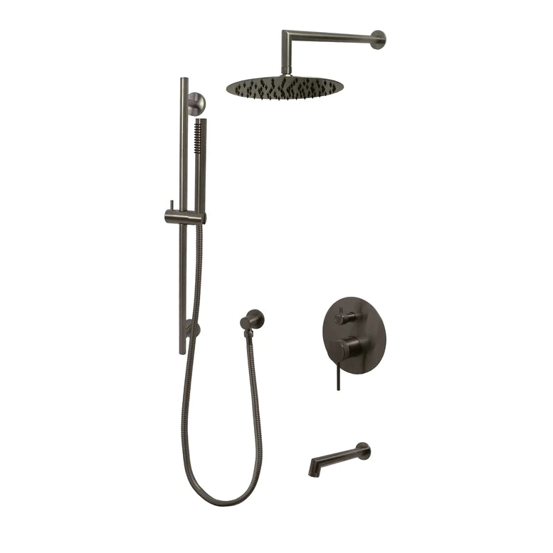 Three Way Pressure Balanced Shower System F55200-W10ATS - Golzar Home