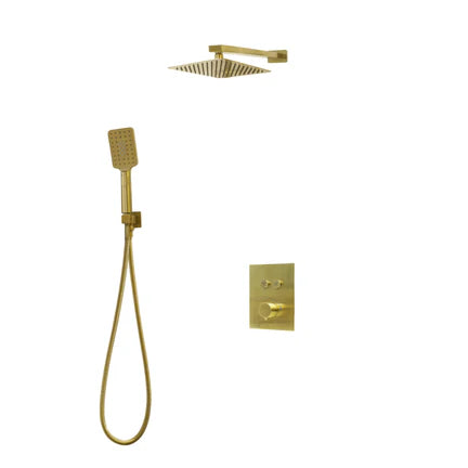 Amber Push-button Two Way Thermostatic System - Kit 1
