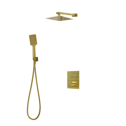 Amber Push-button Two Way Thermostatic System - Kit 1
