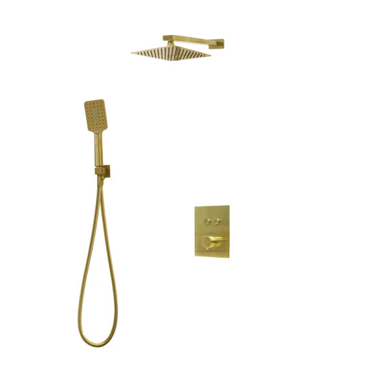 Amber Push-button Two Way Thermostatic System - Kit 2