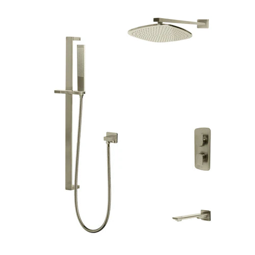 Timelyss Three Way Thermostatic Shower System - Kit 1