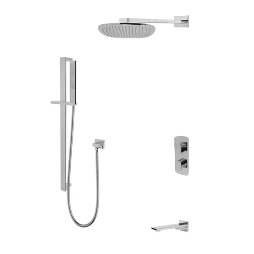 Timelyss Three Way Thermostatic Shower System - Kit 1