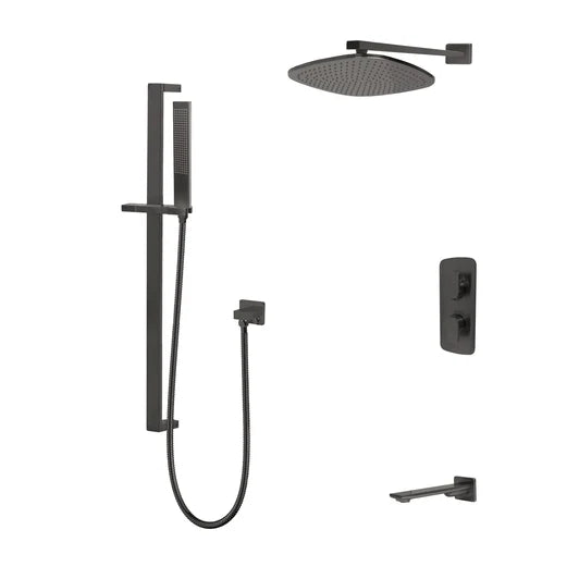 Timelyss Three Way Thermostatic Shower System - Kit 1