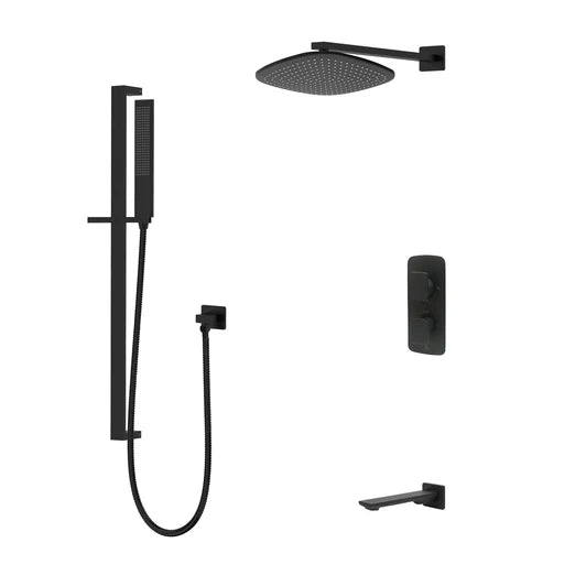 Timelyss Three Way Thermostatic Shower System - Kit 1
