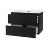 Contac Fieldstone – FIBV3018 – 30″ Wall-Hung Vanity with Top in Black