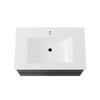Contac Fieldstone – FIBV3018 – 30″ Wall-Hung Vanity with Top in Black