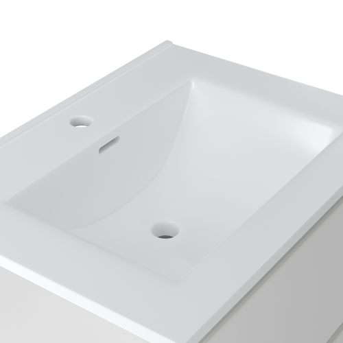 Contrac Fieldstone – FIWV2418 – 24″ Wall-Hung Vanity with Top in White