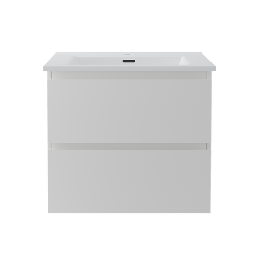 Contrac Fieldstone – FIWV2418 – 24″ Wall-Hung Vanity with Top in White