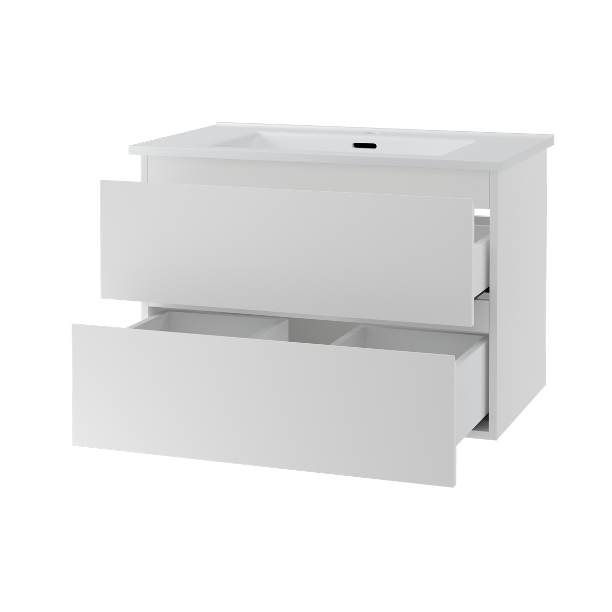 Contac Fieldstone – FIWV3018 – 30″ Wall-Hung Vanity with Top in White
