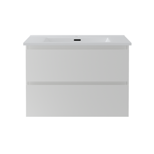 Contrac Fieldstone – FIWV3018 – 30″ Wall-Hung Vanity with Top in White