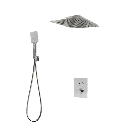 Amber Push-button Two Way Thermostatic System - Kit 2
