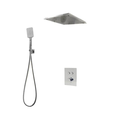 Amber Push-button Two Way Thermostatic System - Kit 2