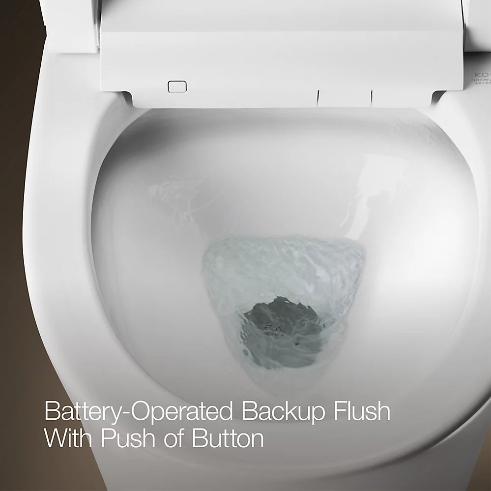 Kohler Veil® One-piece compact elongated smart toilet, dual-flush - Golzar Home