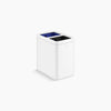 Kohler 22-liter dual-compartment open-top trash can