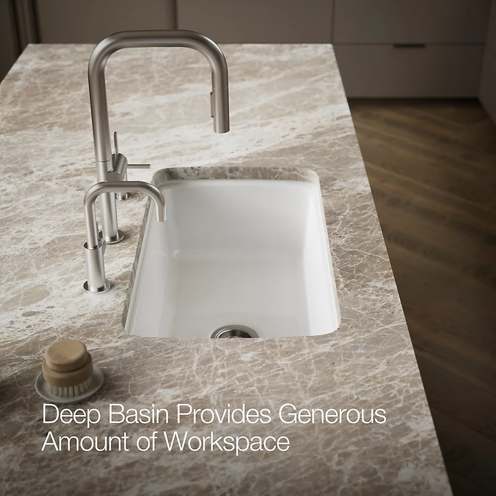 Kohler Cape Dory® 33" undermount single-bowl kitchen sink