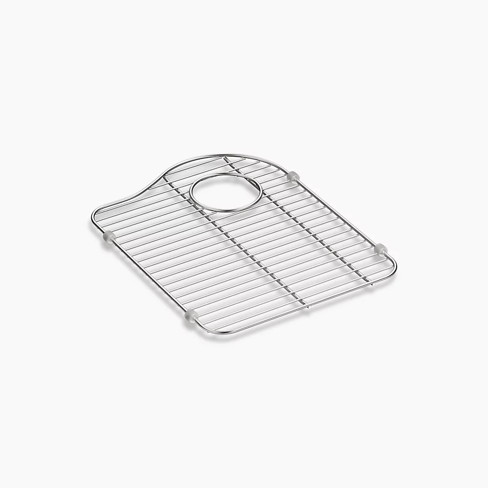 Kohler Stainless steel sink rack, 13-1/8" x 16-7/8", for right-hand bowl