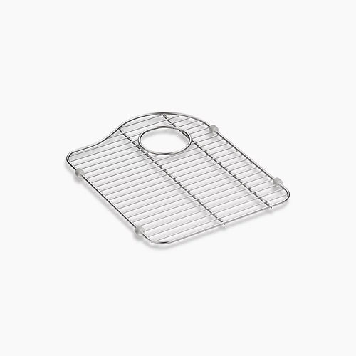 Kohler Stainless steel sink rack, 13-1/8" x 16-7/8", for right-hand bowl