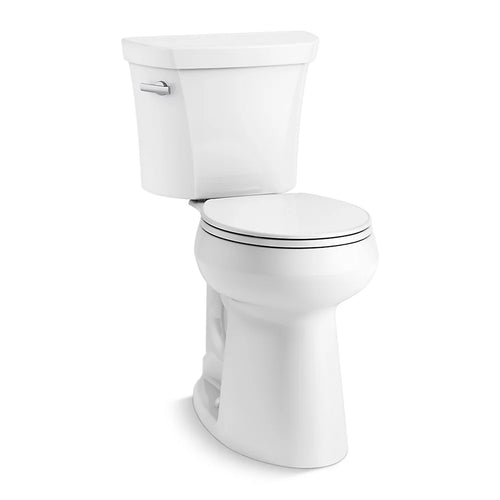 Kohler Tall two-piece round-front toilet, 1.28 gpf