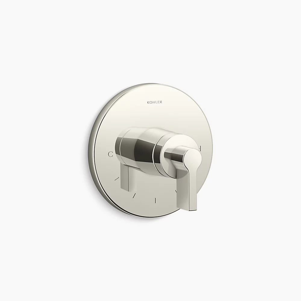 Kohler MasterShower® temperature control valve trim with Lever handle