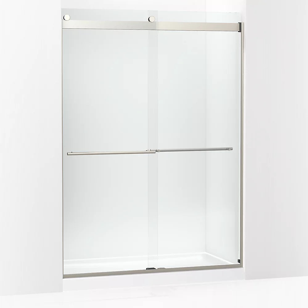Kohler 81-5/8" H sliding shower door with 3/8"-thick glass