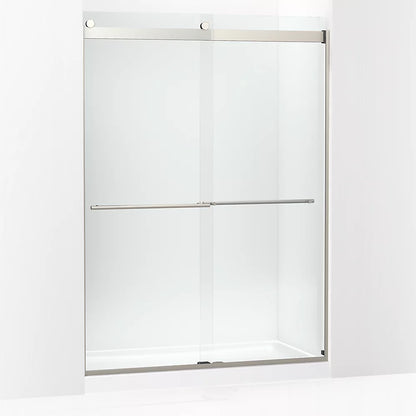 Kohler 81-5/8" H sliding shower door with 3/8"-thick glass