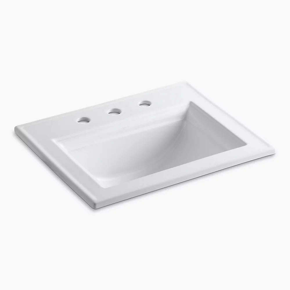 Kohler 22-3/4" rectangular drop-in bathroom sink