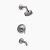 Kohler Rite-Temp® bath and shower trim kit with push-button diverter and lever handle, 1.75 gpm