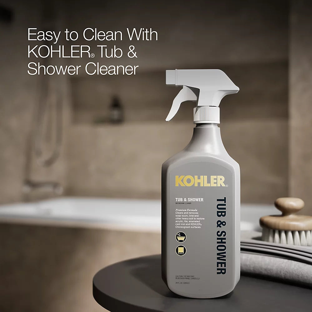 Kohler Archer 60" x 30" alcove bath, left drain