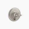 Kohler Rite-Temp® valve trim with push-button diverter and cross handle