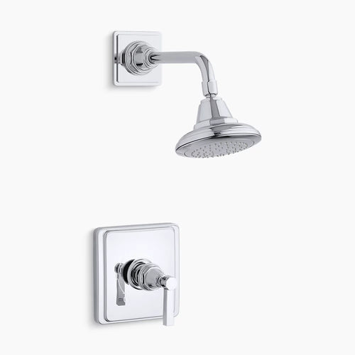 Kohler Rite-Temp® shower trim kit with lever handle, 2.5 gpm